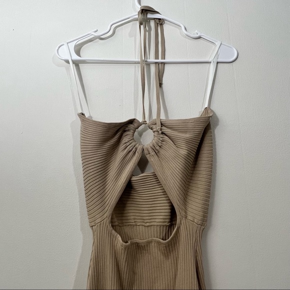 ShopLunaB Paradiso Dress Nude - Medium - Hera Cutout maxi - Picture 4 of 6
